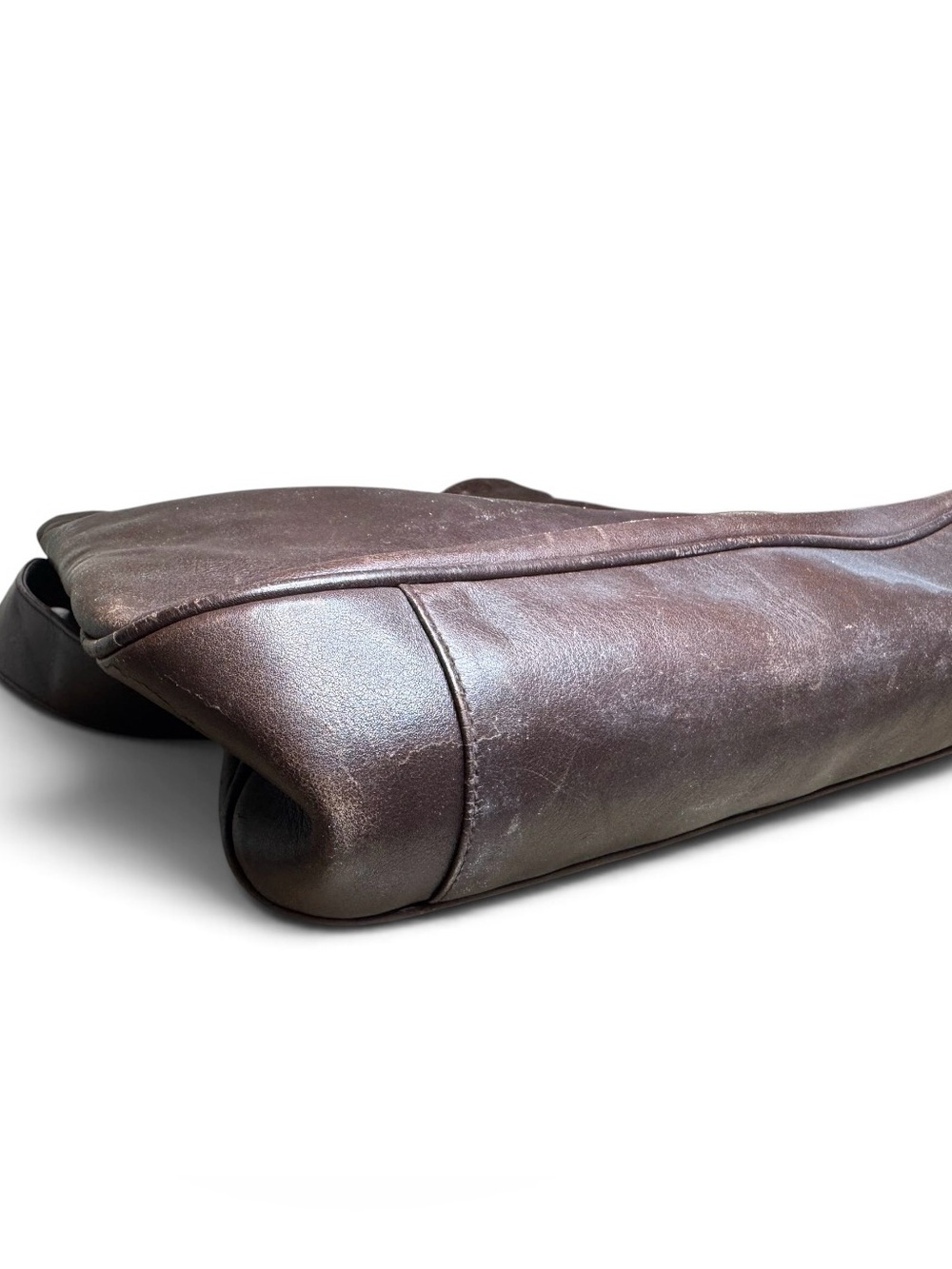 Gucci Bamboo Bar Brown Leather Shoulder Bag - Picture 7 of 10